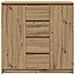 Credenza con Cassetti Rovere Artigianale 100,5x35x98,5 cm - Foto miniatura 8