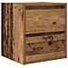 Comodini a Muro 2 pz Legno Antico 38x34x40 cm - Foto miniatura 7