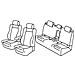 Set Coprisedili Superior - Nero/blu - Compatibile Per Volkswagen Golf Vii 5p (11/12>12/19) Highline, R Line - Foto miniatura 1