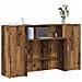 Banco Reception Legno Antico 180x50x103,5 Cm Legno Multistrato - Foto miniatura 1