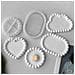 Stampo Per Sottobicchieri In Silicone, Stampo Per Vassoio A Forma Di Cuore Per Colata Di Resina, J-221 - Foto miniatura 6