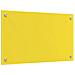 Schienale Cucina Giallo 70x40x0,6 cm Vetro Temperato - Foto miniatura 4
