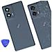 Vetro Posteriore Originale Edge 50 Fusion Blu, Blu Notte - Foto miniatura 3