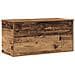Scatola di Stoccaggio  con Coperchio in Legno Antico 100x42x46 cm in Legno Ingengnerizzato - Foto miniatura 8