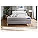 Pacchetto Letto Completo - Materasso 140x190cm + Box Spring Con Doghe (kit) + 2 Cuscini + Piumino - Actilatex Touch - Foto miniatura 1