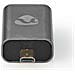 Adattatore Hdmi Da Connettore Micro A Hdmi Diritto In Alluminio, Grigio - Foto miniatura 2