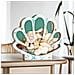 Scatola Di Immagazzinaggio A Forma Di Conchiglia In Legno - Decorazioni Costiere E Organizer Per Ricordi Green - Foto miniatura 3