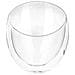 Set 2 Bicchieri Da 250 Ml Per Bevande Doppia Parete In Vetro Borosilicato, Trasparente - Foto miniatura 5