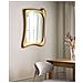 Specchio Concarneau 65 Cm 94 Cm Oro - Foto miniatura 1