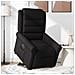 Poltrona Alzapersona Reclinabile Elettrica Nera in Tessuto - Foto miniatura 3