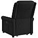 Poltrona Alzapersona Reclinabile Elettrica Nera in Tessuto - Foto miniatura 7