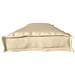 Cuscino per Pallet per Panchina Beige 180x40x8 cm Tessuto Oxford - Foto miniatura 6