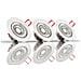 Tris di 3 faretti ad incasso 35.5 m luce calda Lampadina a risparmio energetico Bianco caldo 2700 K 5,6 W - Foto miniatura 1