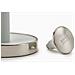 Portarotolo Da Cucina Push And Tear Modello Stone Distributore Di Carta Facile Da Usare Con Coperchio A Molla Base Antiscivolo Colore Grigio - Foto miniatura 4