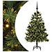Albero di Natale artificiale pieghevole con coni Verde 150 cm - Foto miniatura 1