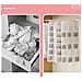Organizzatore Sospeso A 6 Tasche Per Biancheria Intima /calze - Soluzione Salvaspazio - Foto miniatura 7