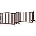 Cancello Cani Porta Pieghevole Marrone 10 Pannelli 800cm Pioppo - Foto miniatura 4