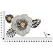 Decorazione In Metallo 3d Fiore 2-multicolore-metallo-74,9x7x47,6 Cm - Foto miniatura 6