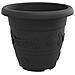 Vasi per Piante 6 pcs Nero Ø 26 x 21.5 cm Plastica - Foto miniatura 6