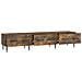 Mobile TV Rovere Fumo 147 x 34,5 x 30 cm Legno ingegnerizzato - Foto miniatura 3
