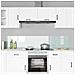 Schienale da cucina 2 pcs Bianco 100 x 40 cm vetro temperato - Foto miniatura 3