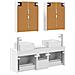 Set di mobili per il bagno 5 pcs Bianco - Foto miniatura 8