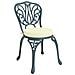 Cuscini per Sedia in 4 Pezzi SOEST 4 pz 100% Poliestere Crema - Foto miniatura 3
