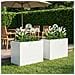 Vaso da giardino 2 pz Bianco 50 x 40 x 50 cm - Foto miniatura 2
