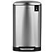 N°712 Pattumiera a pedale Acciaio inox Capacità 30 L, Compatto, Cestino interno estraibile, Design, Resistente, Chiusura silenziosa - Foto miniatura 1
