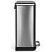 N°712 Pattumiera a pedale Acciaio inox Capacità 30 L, Compatto, Cestino interno estraibile, Design, Resistente, Chiusura silenziosa - Foto miniatura 4