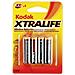60x4 Xtralife Micro AAA Alcaline batterie K3A-4 - Foto miniatura 2