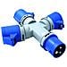Adattatore Industriale Triplo 220v - Foto miniatura 1