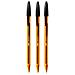 Set 3 Penne A Sfera Bic Cristal Fine Inchiostro Nero Medium Punta 0,8 Mm - Foto miniatura 1