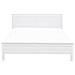 Letto Matrimoniale Moderno In Legno Bianco 160x200cm Olivet - Foto miniatura 21