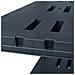 Scaffali 2 Pz Nero 220 Kg 90x40x138 Cm In Plastica - Foto miniatura 6