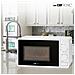 MW 791 Forno Microonde Capacità 20 Litri Potenza 700 Watt Colore Nero / Bianco - Foto miniatura 2