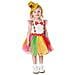 Travestimento Da Piccola Clown Con Tutù Per Bambina - Taglia: 3 A 4 Anni - Foto miniatura 1