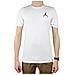 Air Jumpman Embroidered Tee Ah5296-100, Uomo, Bianco, Maglietta, Numero: M Eu - Foto miniatura 1