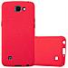 Custodia Compatibile Con Lg K4 2016 In Frosty Rosso - Hard Case Coperchio Protettivo In Frosted Look Contro I Graffi E Gli Urti - Foto miniatura 1