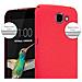 Custodia Compatibile Con Lg K4 2016 In Frosty Rosso - Hard Case Coperchio Protettivo In Frosted Look Contro I Graffi E Gli Urti - Foto miniatura 6
