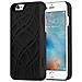 Custodia Compatibile Con Apple Iphone 6 Plus / Iphone 6s Plus In Nero - Hard Case Coperchio Protettivo Con Specchio E Slot Per Carte - Foto miniatura 2