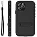 Cover Per Iphone 11 Pro Completa Waterproof Ip68 (2m) E Antiurto, Nero - Foto miniatura 1