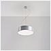 Arena 35 - Lampadario A Sospensione In Pvc, Colore: Argento - Foto miniatura 14