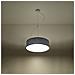 Arena 35 - Lampadario A Sospensione In Pvc, Colore: Argento - Foto miniatura 15