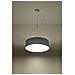Arena 35 - Lampadario A Sospensione In Pvc, Colore: Argento - Foto miniatura 5