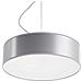 Arena 35 - Lampadario A Sospensione In Pvc, Colore: Argento - Foto miniatura 1