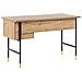 Scrivania Abilen Marrone Chiaro 120 Cm 60 Cm Con Contenitore - Foto miniatura 7