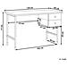 Scrivania Abilen Marrone Chiaro 120 Cm 60 Cm Con Contenitore - Foto miniatura 2