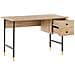 Scrivania Abilen Marrone Chiaro 120 Cm 60 Cm Con Contenitore - Foto miniatura 3