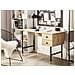 Scrivania Abilen Marrone Chiaro 120 Cm 60 Cm Con Contenitore - Foto miniatura 4